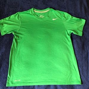 Nike Men's Dri-Fit S/S T-Shirt, Size M in Green